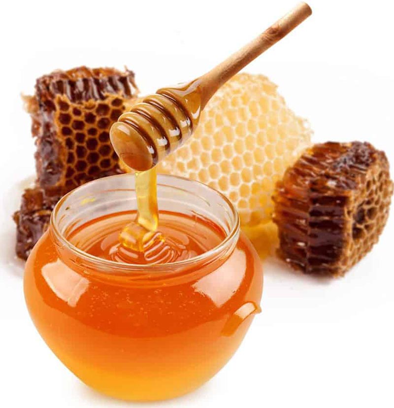 عسل برای نفخ شکم